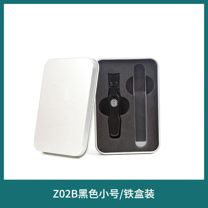 Thick Nail Clippers With Curved Stainless Steel Blade