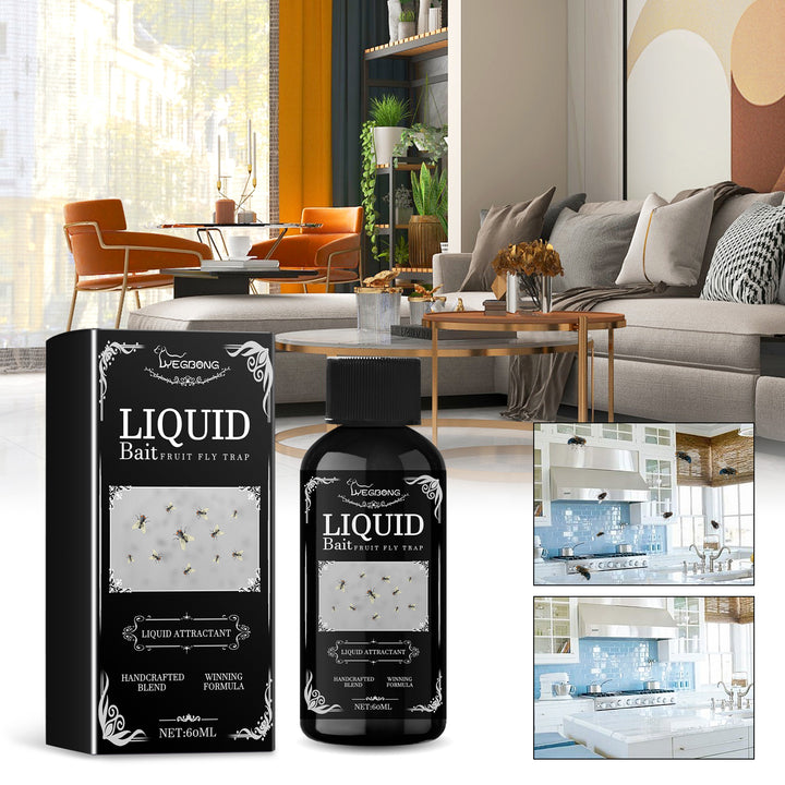 Fruit Fly Bait Liquid Attractant for Indoor Kitchens