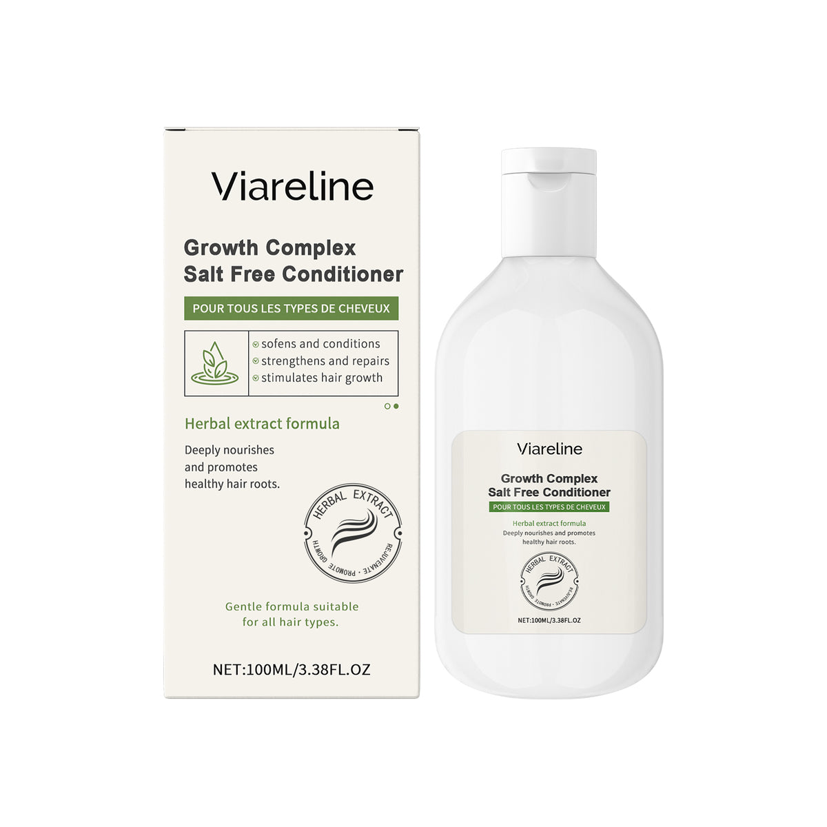 Herbal Conditioner for Dry, Frizzy, Breakage-Prone Hair