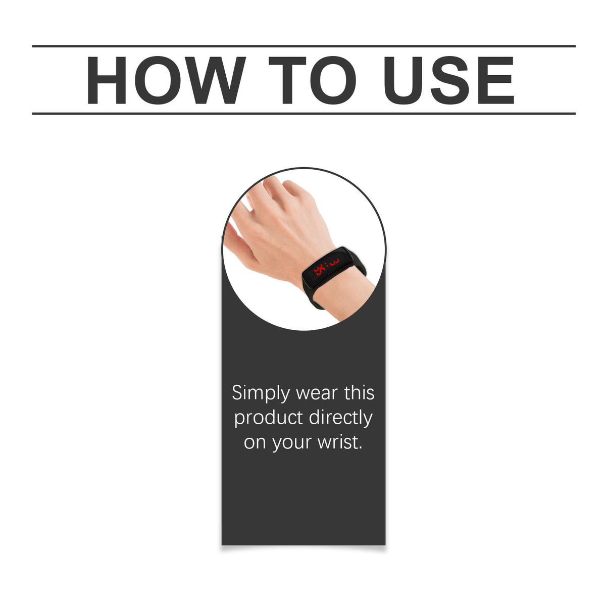 Digital Sports Watch for Bright, Easy Workout Time