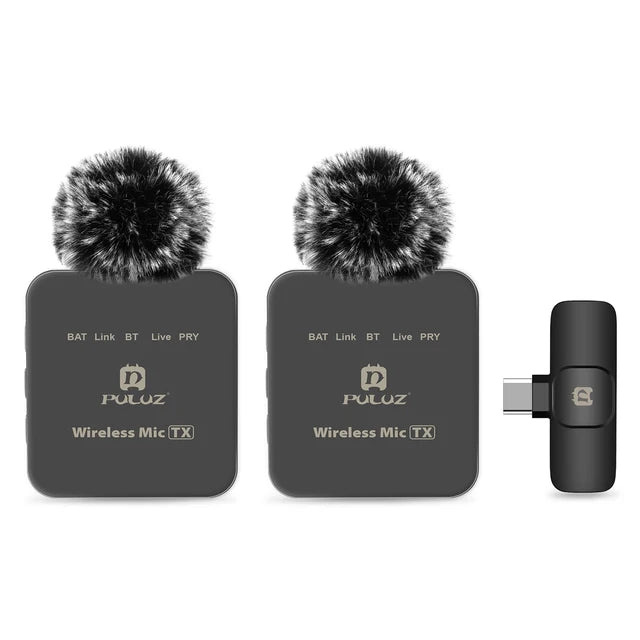 Wireless Lavalier Mic for iPhone & Android — Crystal‑Clear
