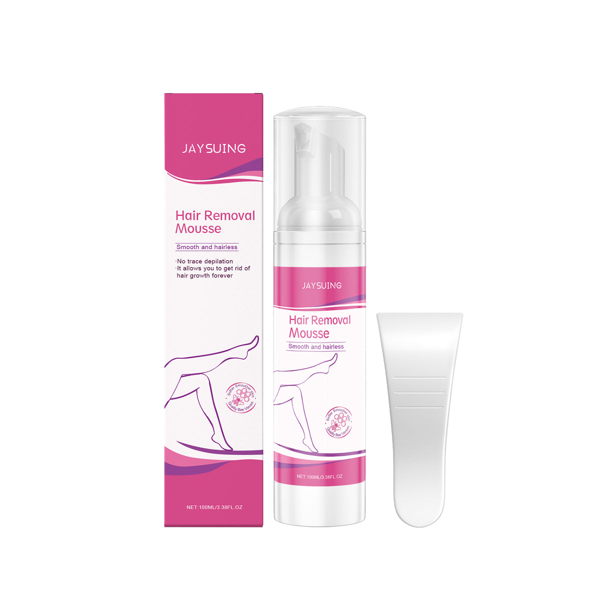 Body Hair Removal Mousse for Gentle Smooth Underarms