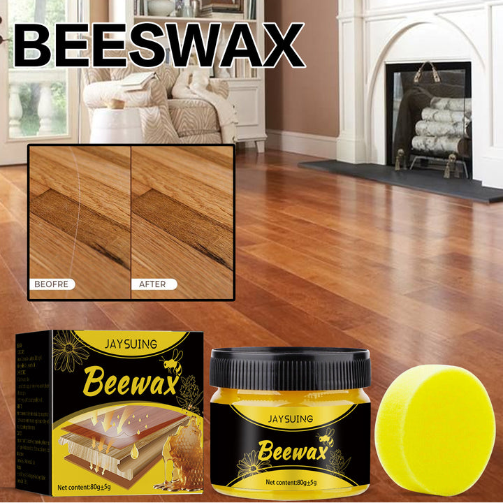 Beeswax Furniture Polish for Non-Greasy Wood Care Finish