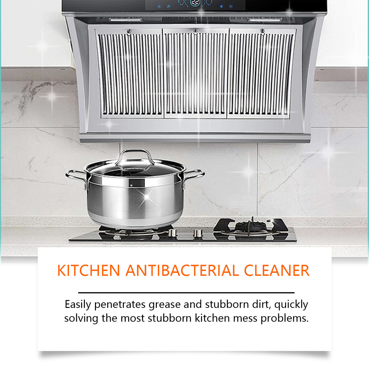 Kitchen Spray Cleaner for Stubborn Grease and Grime
