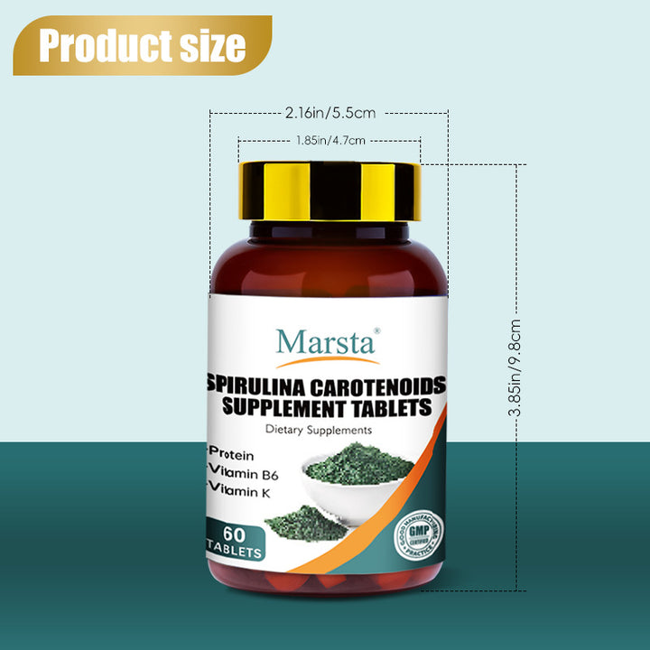 Spirulina Supplement Tablets — Boost Immunity & Metabolism