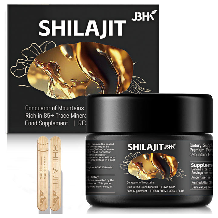 Pure Himalayan Shilajit Resin — 85+ Trace Minerals