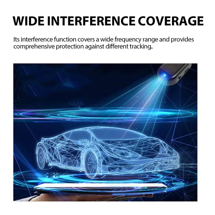 Portable Car Signal Jammer for Vehicle Tracking Privacy