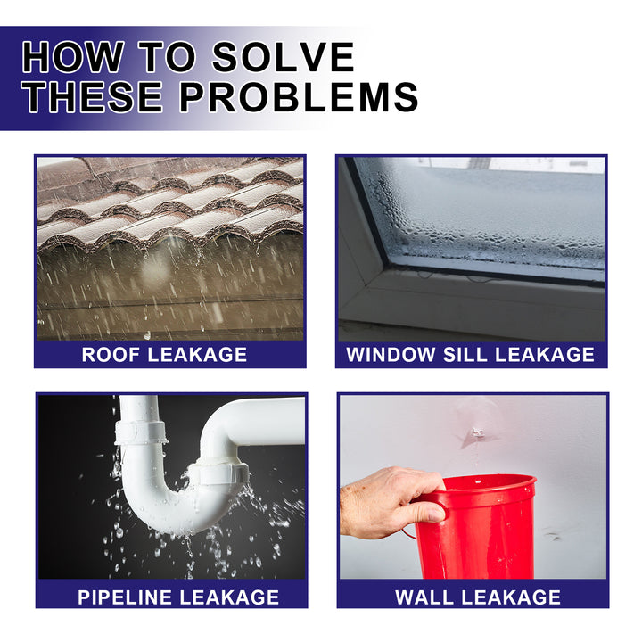 Invisible Waterproof Repair Coating for Small Leaks