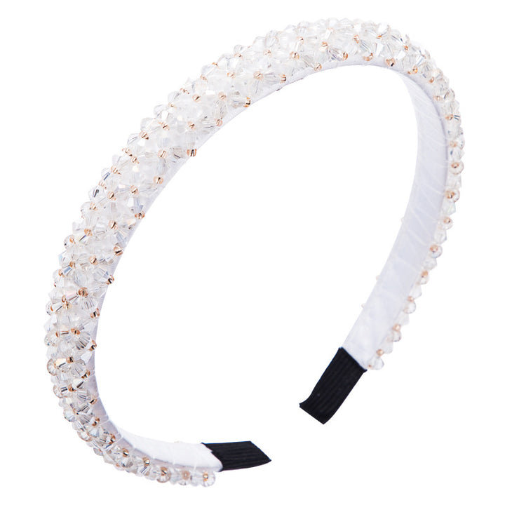 Crystal Headband for Glamorous Korean-Style Party Looks