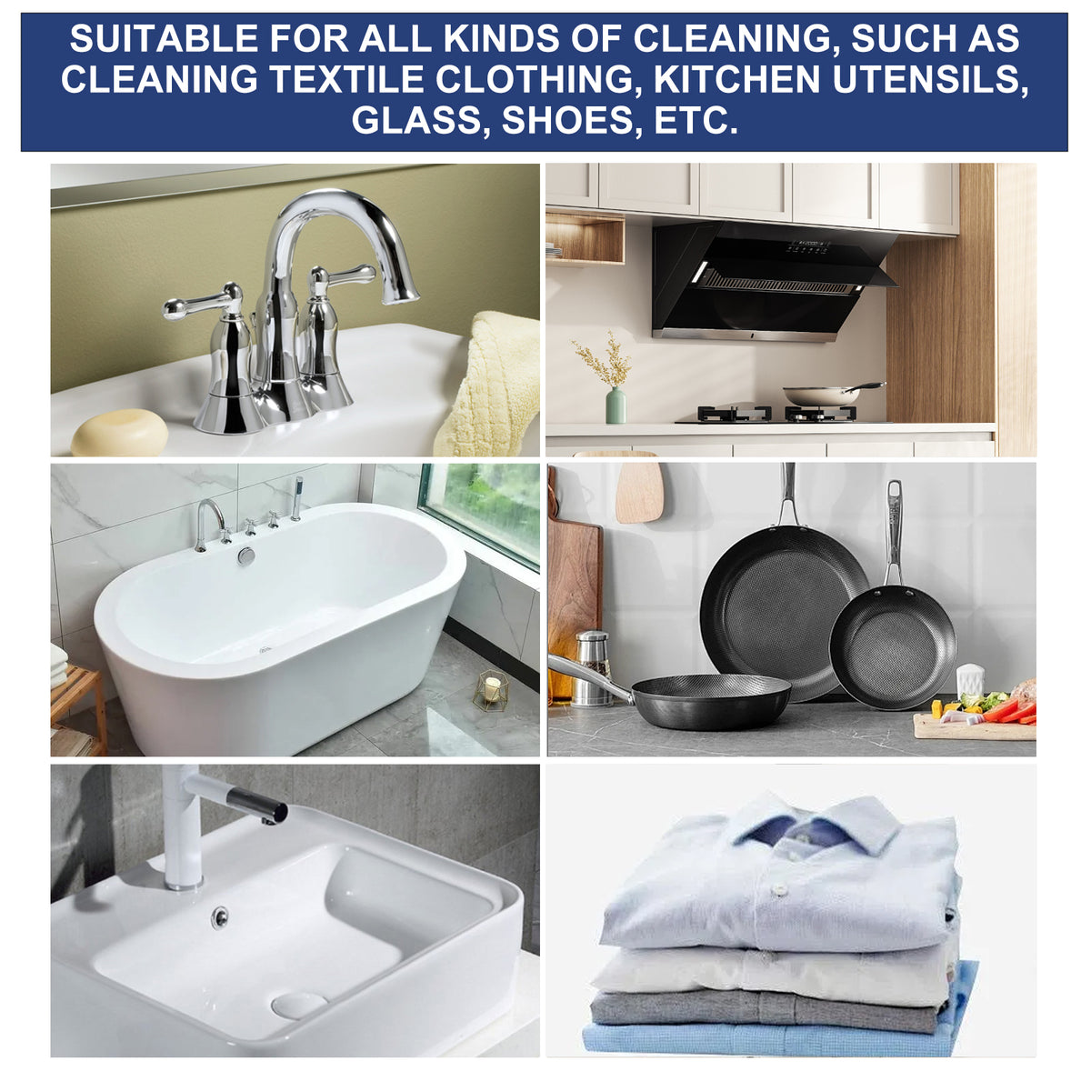 Bio-Enzyme Cleaning Tablets for 99% Stain Removal