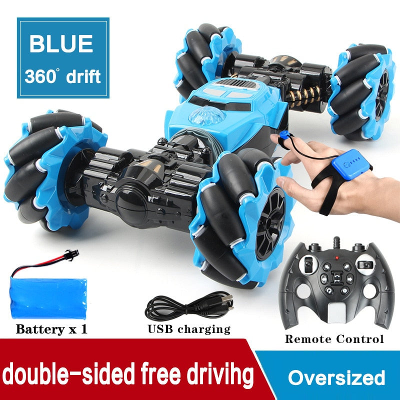 RC Stunt Car With 360° Rotation for Off-Road Stunt Play