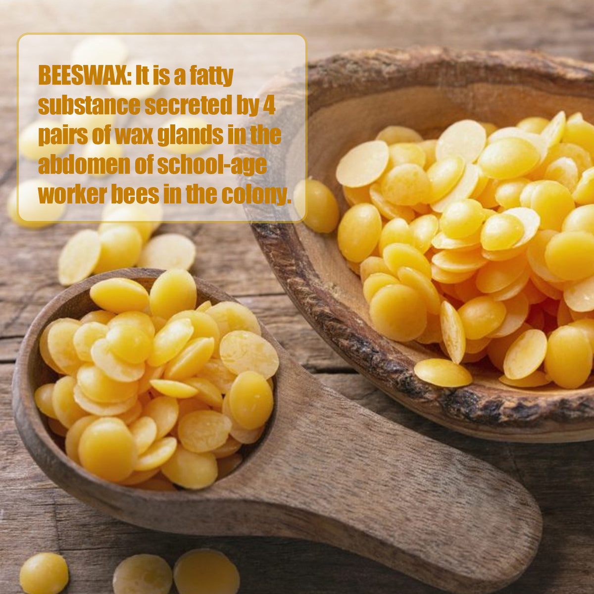 White Beeswax for DIY Skincare, Lip Balm & Candles