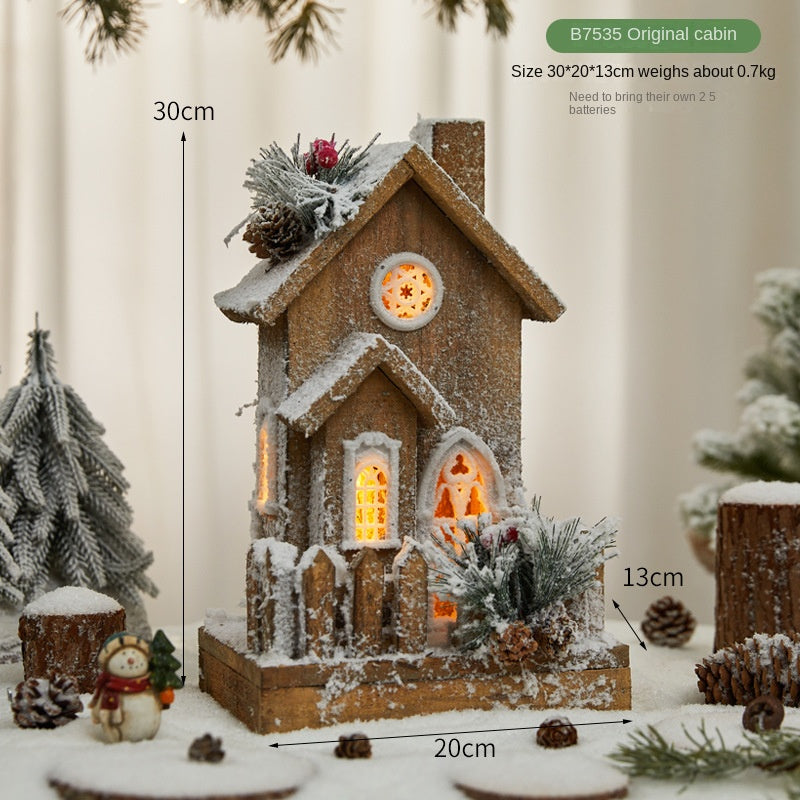 Light-Up Christmas Village Houses for Cozy Displays