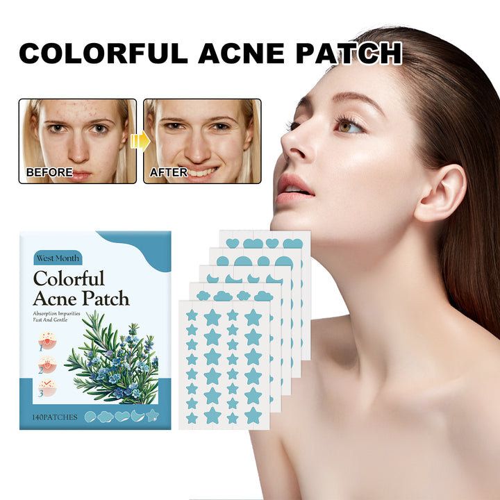 Colorful Acne Patches for Playful Daily Blemish Care