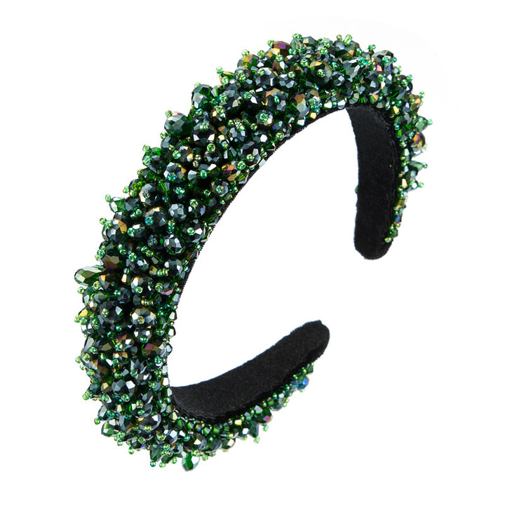 Crystal Beaded Headband for Glamorous Statement Style