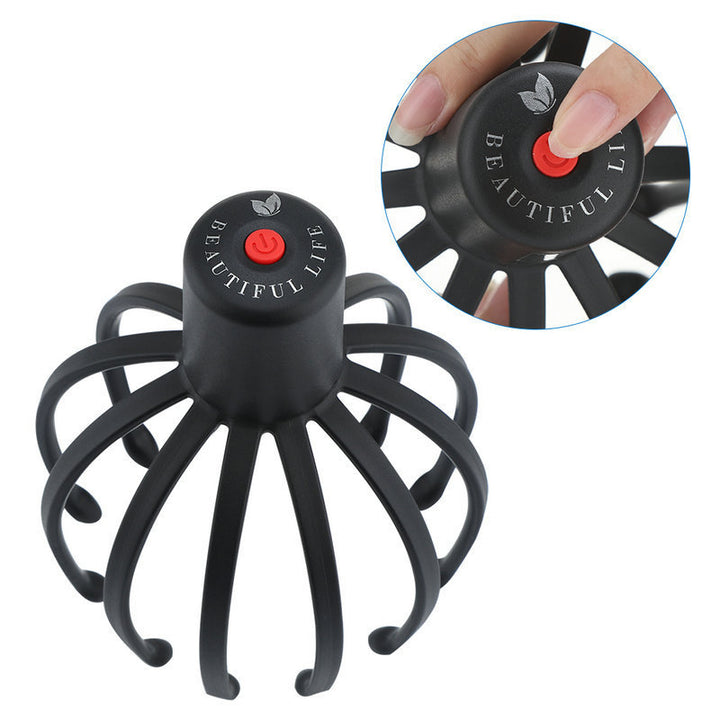 Electric Scalp Massager — 8-Claw Kneading Relief