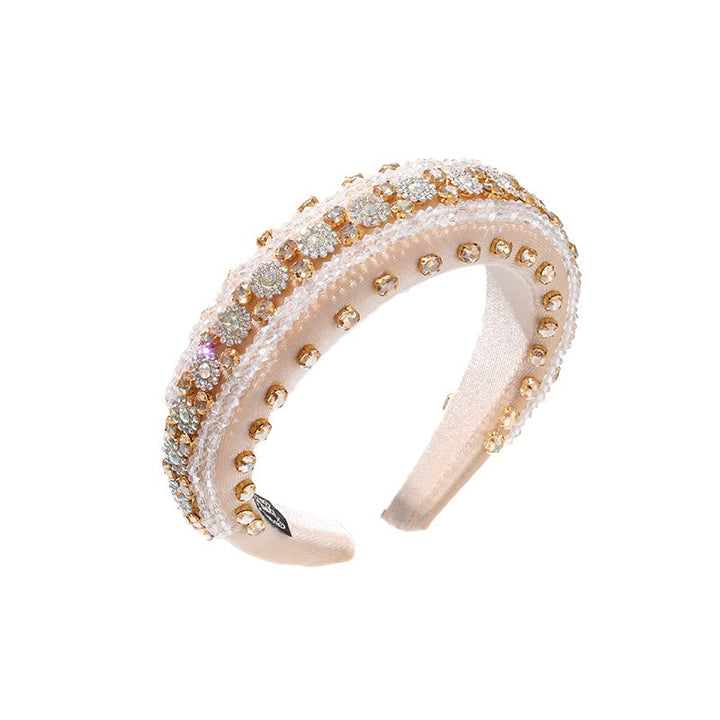 Baroque Rhinestone Headband for Instant Retro Glam