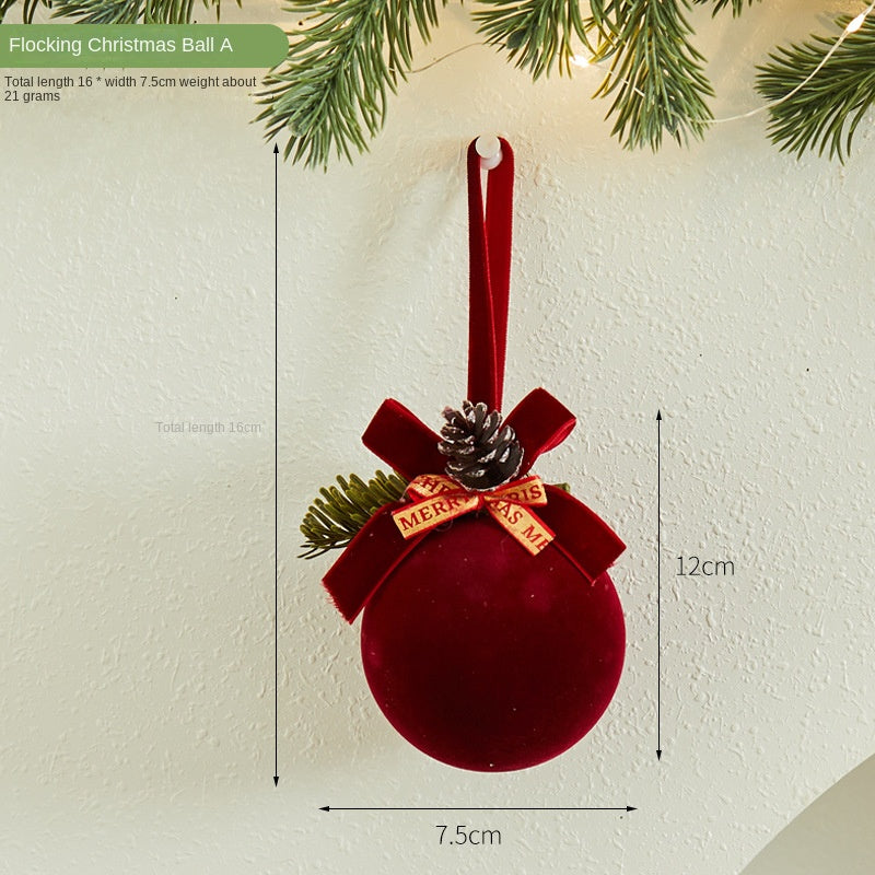 Christmas Ornaments Set for Rich Red Holiday Displays