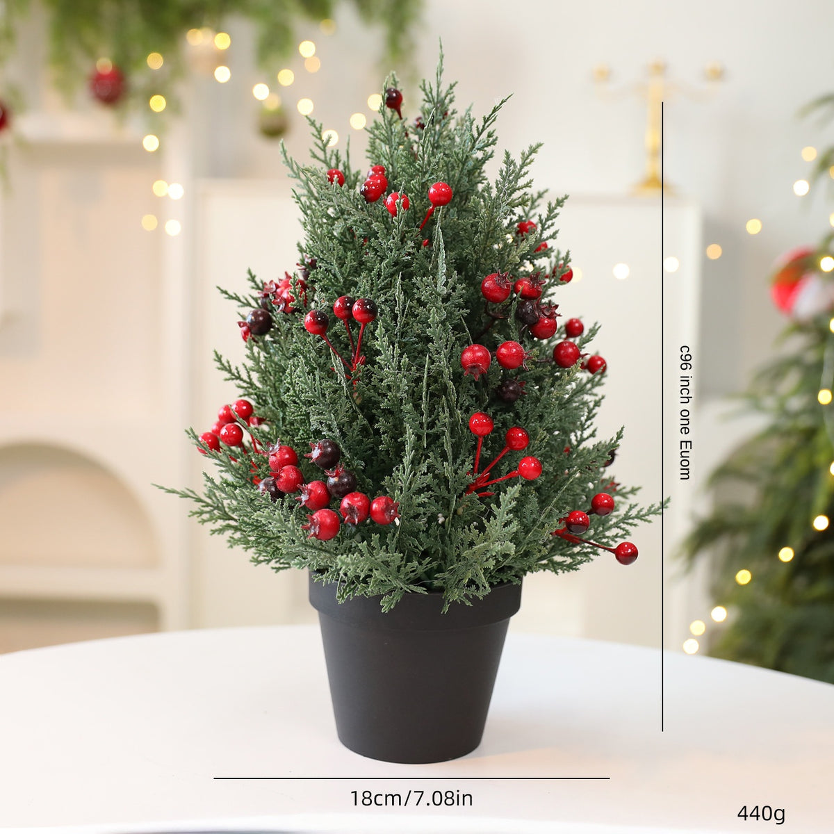 Mini Christmas Tree Decoration for Small Space Decor