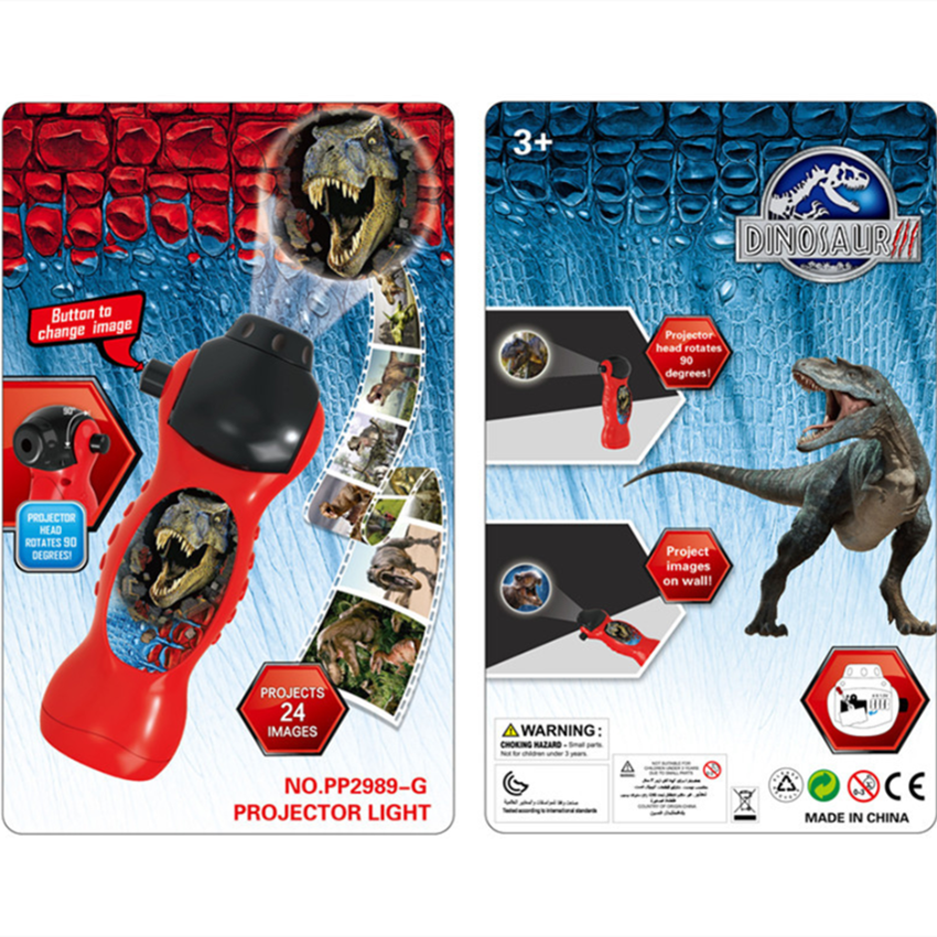 Dinosaur Projector Flashlight for Screen-Free Learning