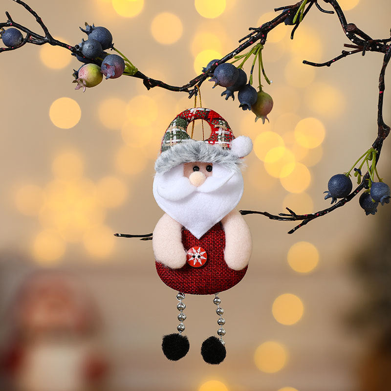 Plush Christmas Ornaments Set – Cozy Holiday Tree Charm