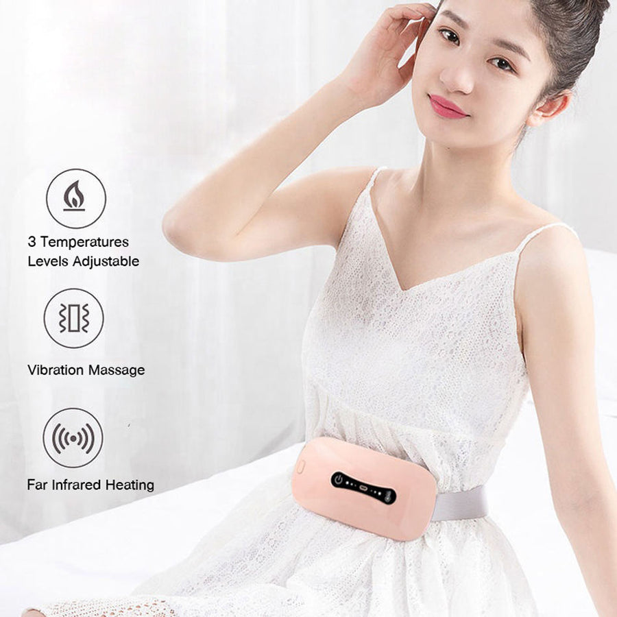 Heated Abdominal Belt — Menstrual Pain Relief & Warmth