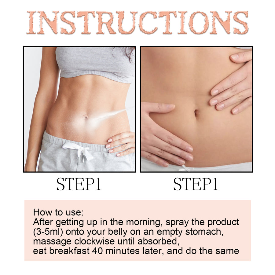 Body Firming Spray for Waist Massage & Daily Routine