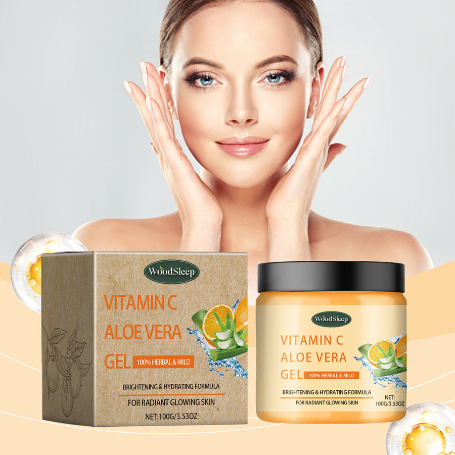 Vitamin C Aloe Vera Gel for Radiant, Hydrated Skin