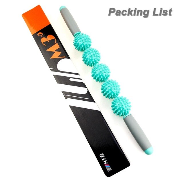MMuscle Roller Massage Stick — Deep Tissue Relief for Sore