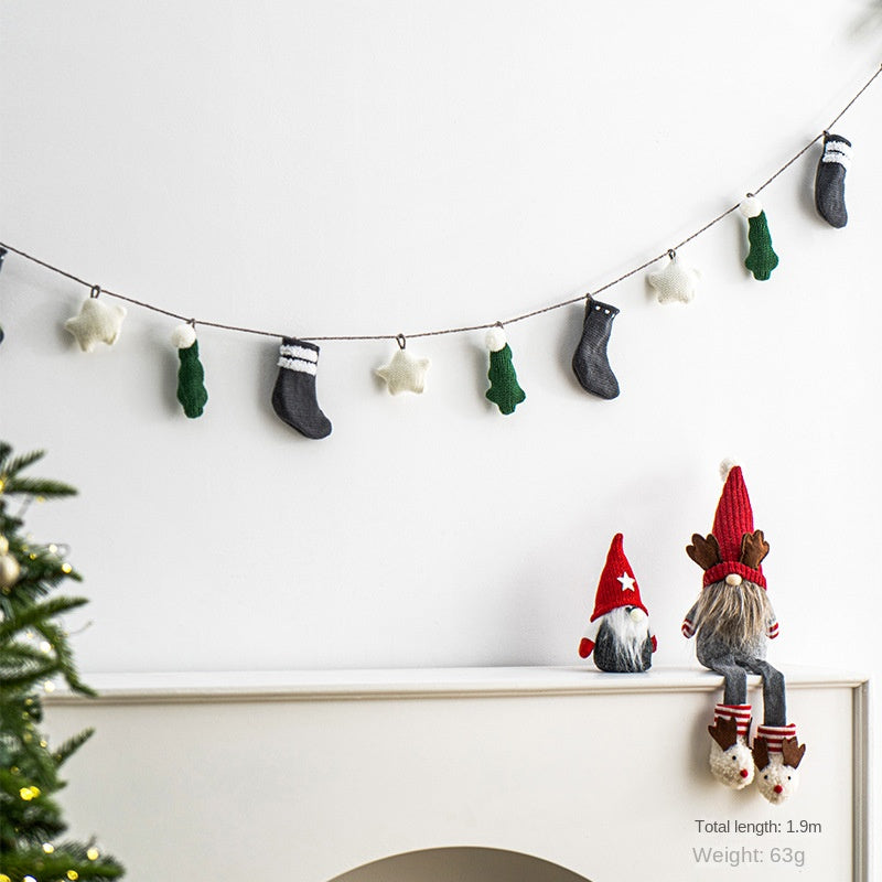 Christmas Decorative Banner for Cozy Holiday Charm
