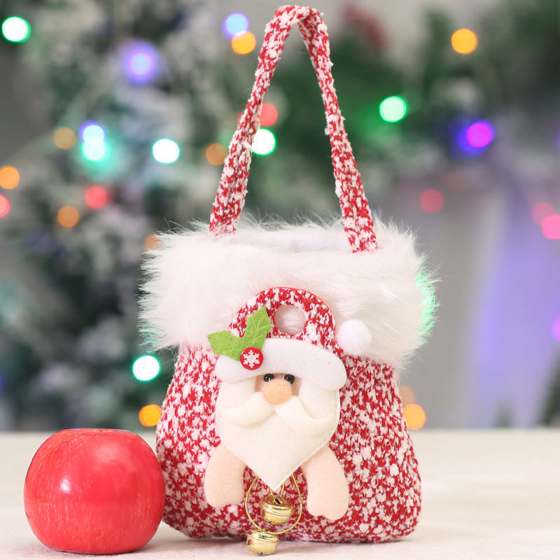 Christmas Gift Bag, Reusable for Small Holiday Gifts