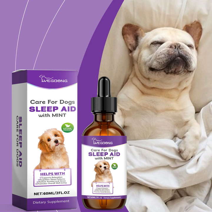 Dog Sleep Drops — Calmer Nights With Mint