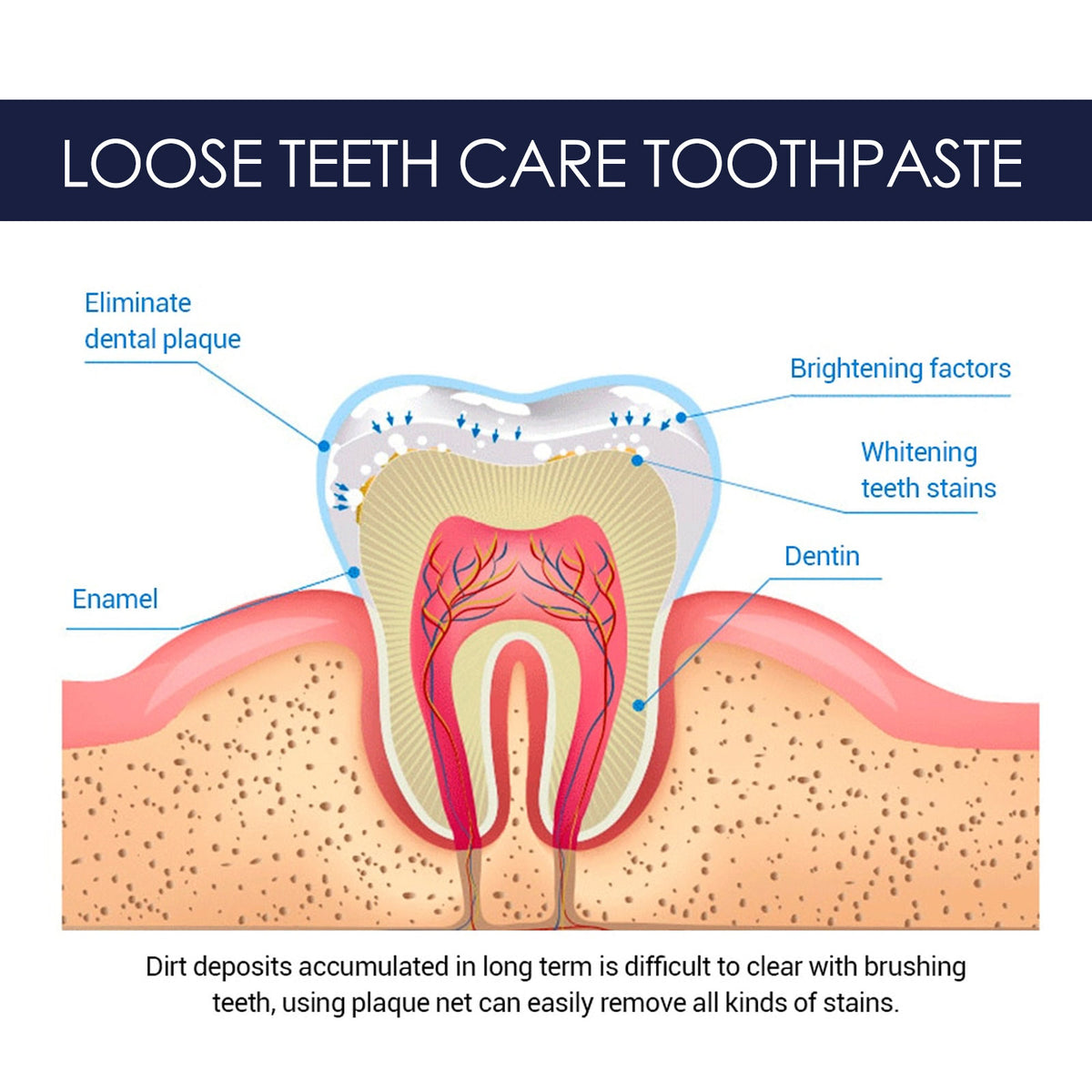 Ginseng Propolis Whitening Toothpaste for Fresh Breath