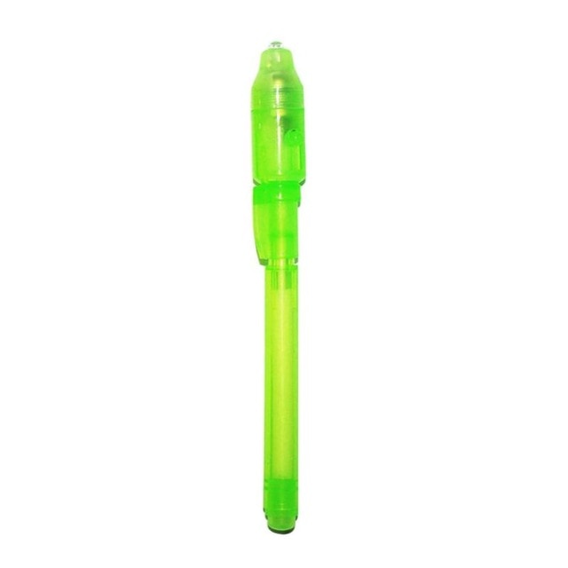 Invisible Ink Pen with UV Light for Kids Secret Notes