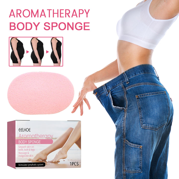 Aromatherapy Body Sponge for Smoother-Looking Skin