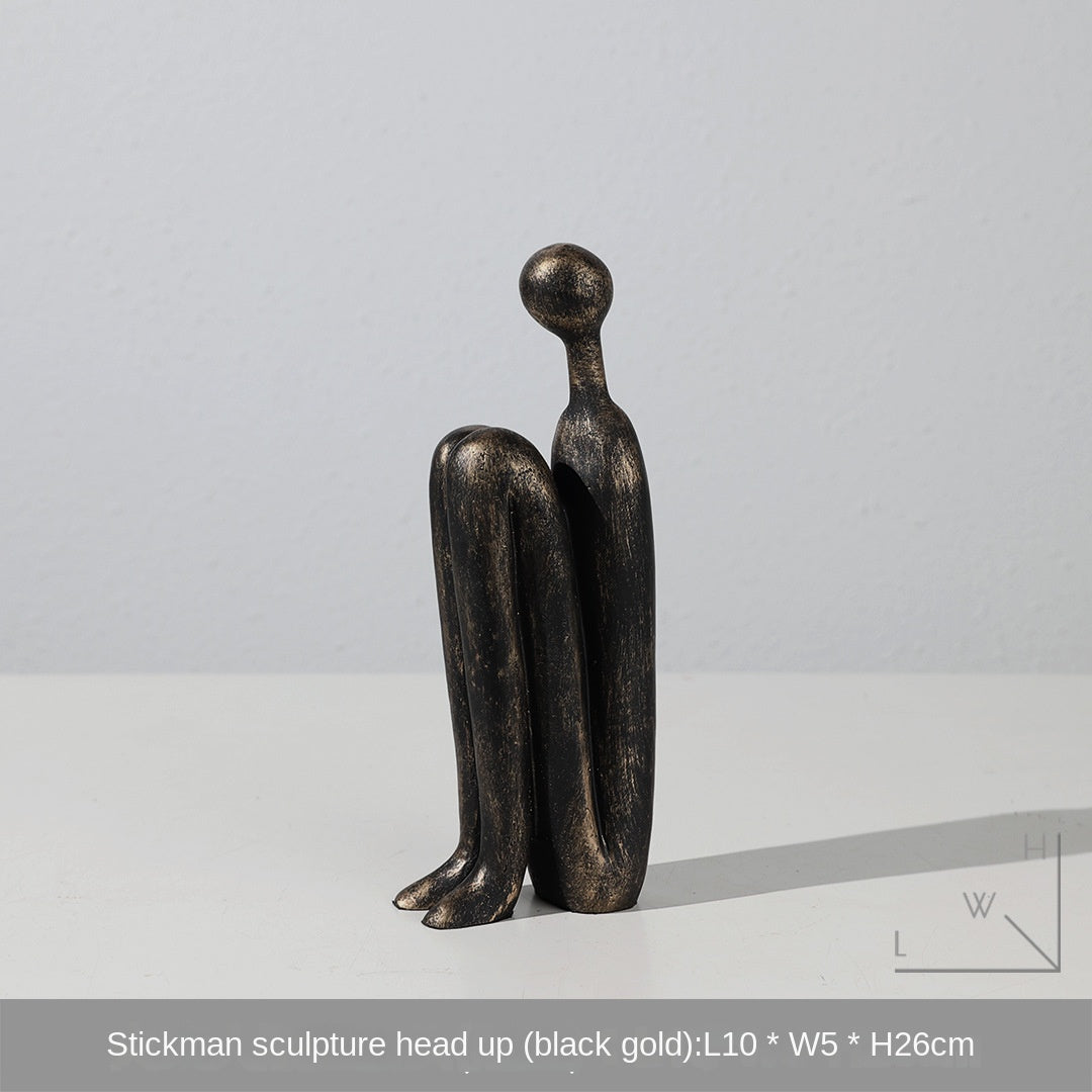 Bookend Stand Sculptural Decor for Modern Living Rooms