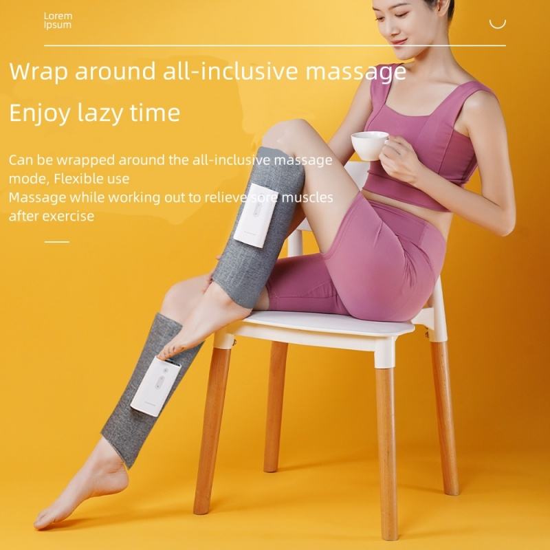 Air Compression Leg Massager with Heat and Vibration