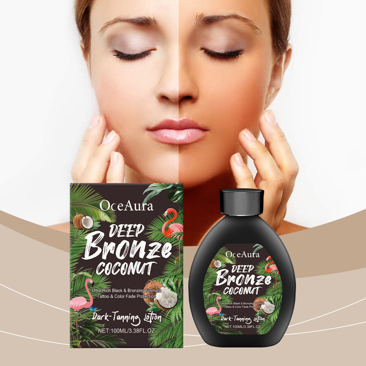 Tanning Lotion Coconut Deep Bronze Lightweight Moisture