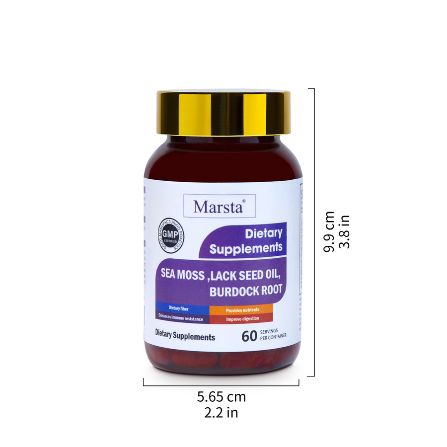 Sea Moss Capsules — All-in-One Immune & Gut Support, 60