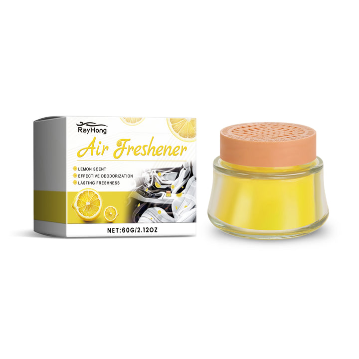 Lemon Car Air Freshener Balm for Lasting Freshness