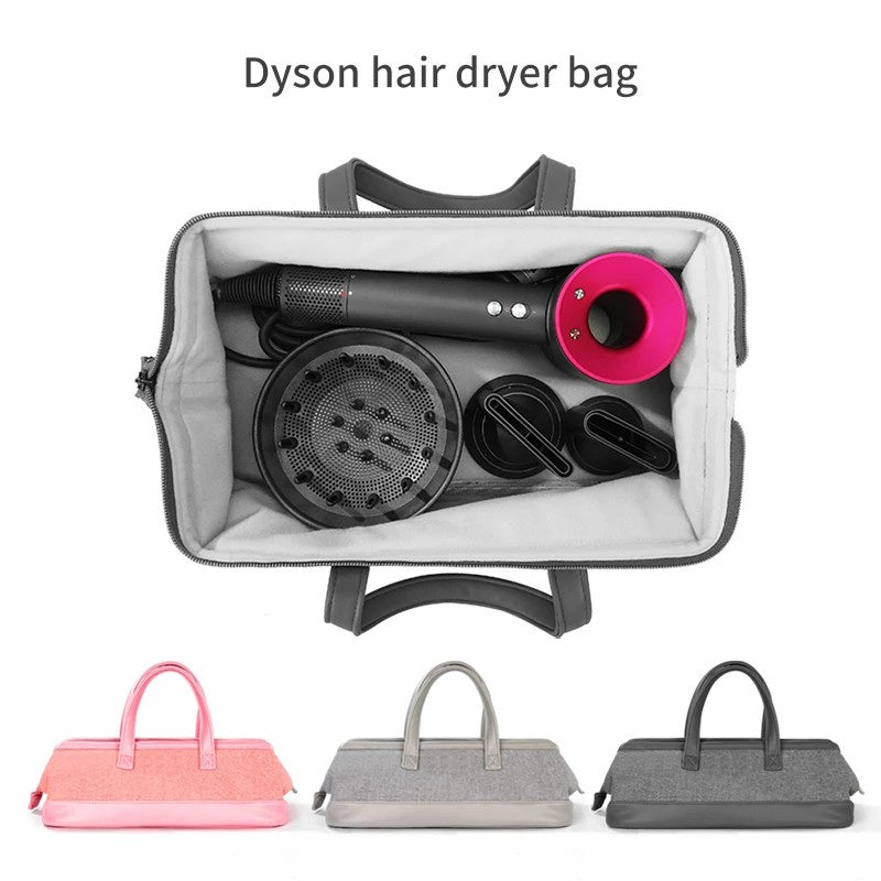 Hair Dryer Storage Bag for Styling Tools & Attachments