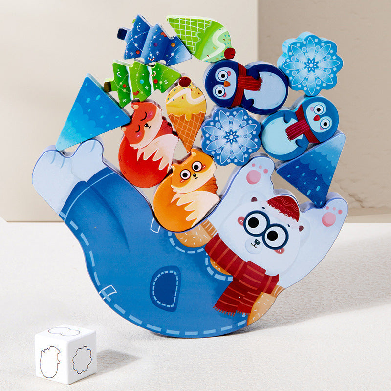 Animal Stacking Balance Toy for Screen-Free Play