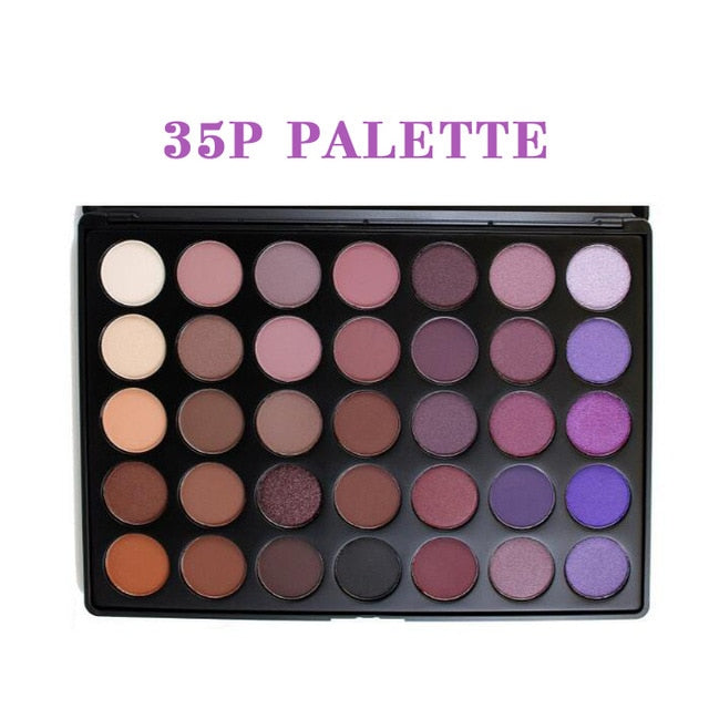 35-Color Warm Eyeshadow Palette for Easy Eye Looks