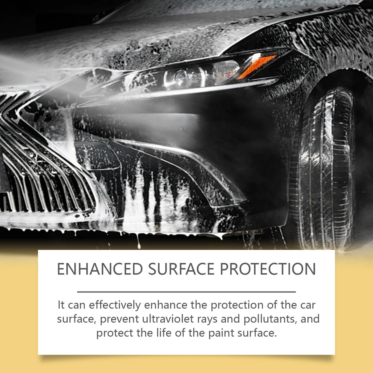 Car Foam Cleaner for Interior and Paint Surface Care