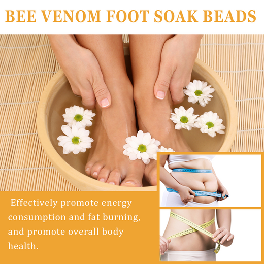 Bee Venom Foot Soak Beads for Tired, Dry Evening Feet
