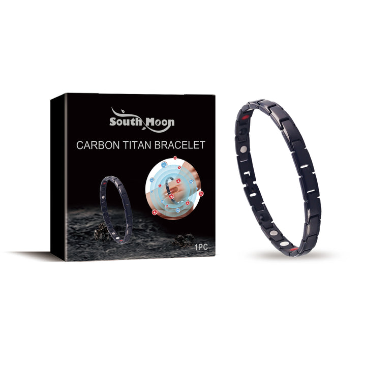 Titanium Steel Bracelet for Men | Dark Sport Style