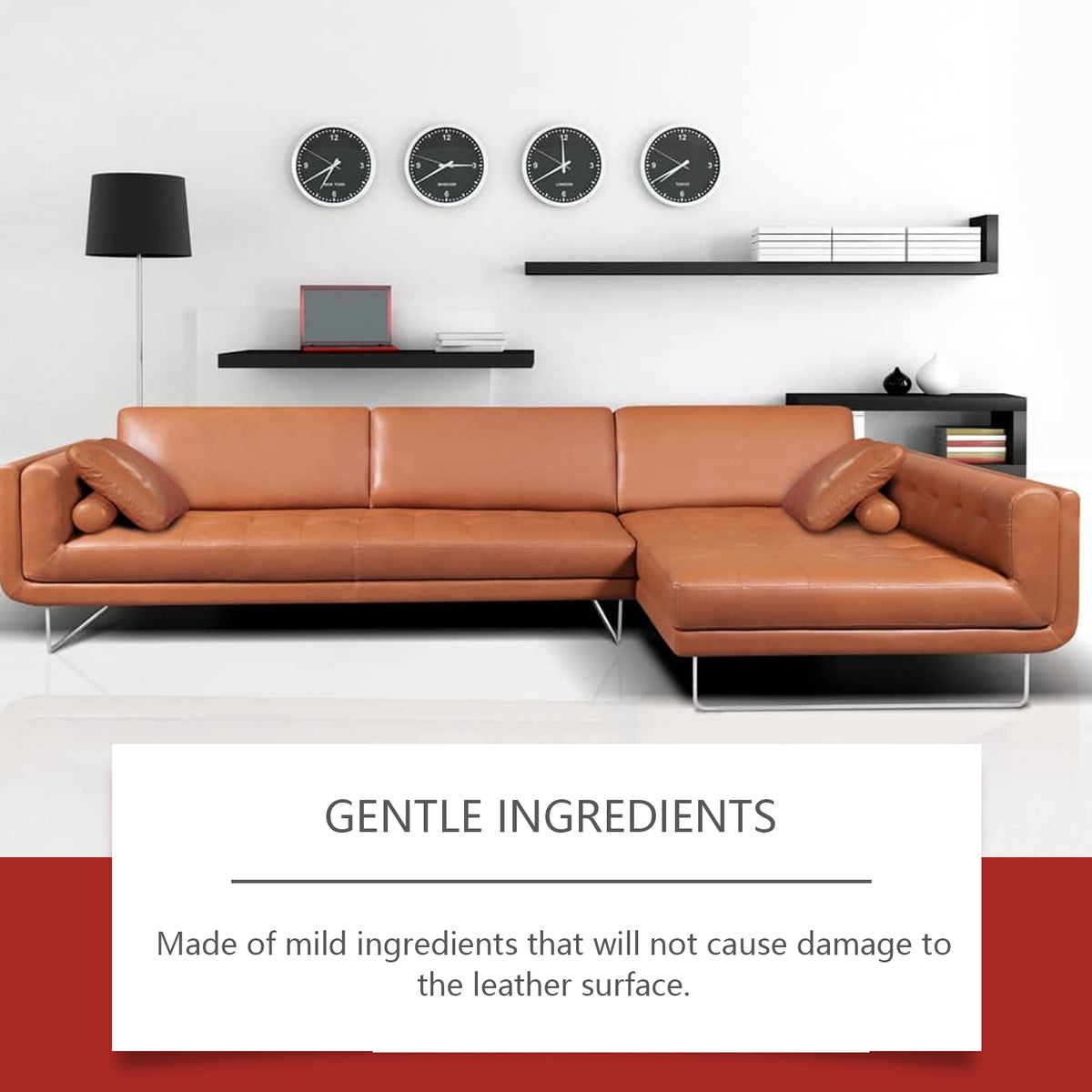 Gentle Leather Conditioner Paste for Sofas, Bags & Boots