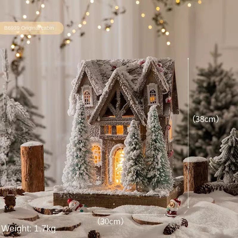 Light-Up Christmas Village Houses for Cozy Displays