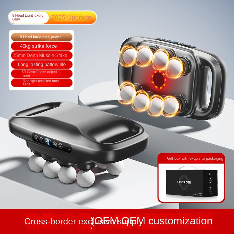 Muscle Massage Gun, 16 Heads, 25mm Deep Tissue Relief