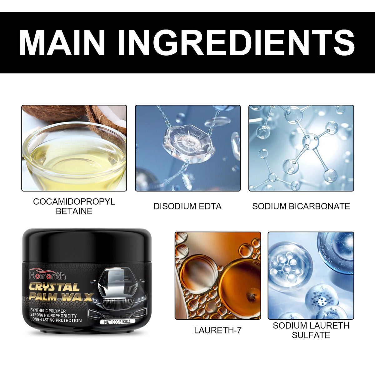 Car Scratch Polishing Paste for Glossy Paint Repair